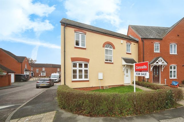 Thumbnail End terrace house for sale in Burge Crescent, Cotford St. Luke, Taunton