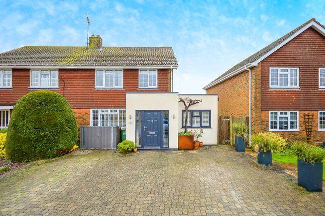 Thumbnail Semi-detached house for sale in Langham Close, Ringmer, Lewes, East Sussex