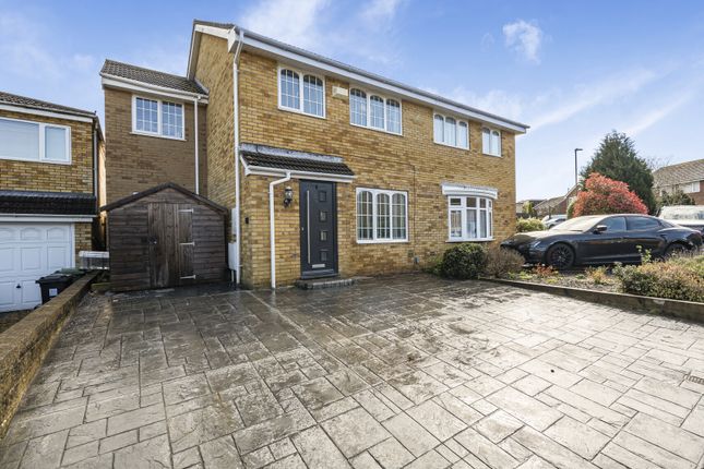 Thumbnail Semi-detached house for sale in Hardwick Close, Warmley, Bristol, Gloucestershire
