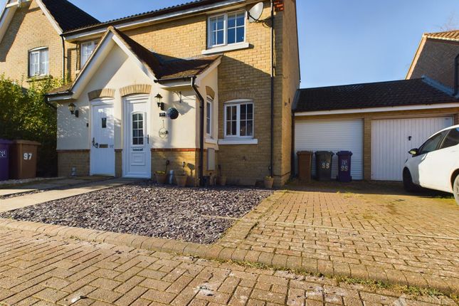 Thumbnail End terrace house for sale in Cleveland Way, Great Ashby, Stevenage