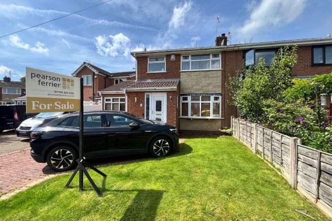 Thumbnail Semi-detached house for sale in Cheviot Close, Ramsbottom, Bury