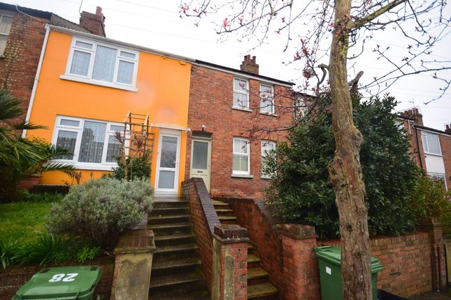 Thumbnail Terraced house to rent in Southbourne Road, Folkestone