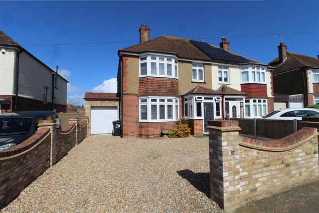 Thumbnail Semi-detached house for sale in Grove Gardens, Margate