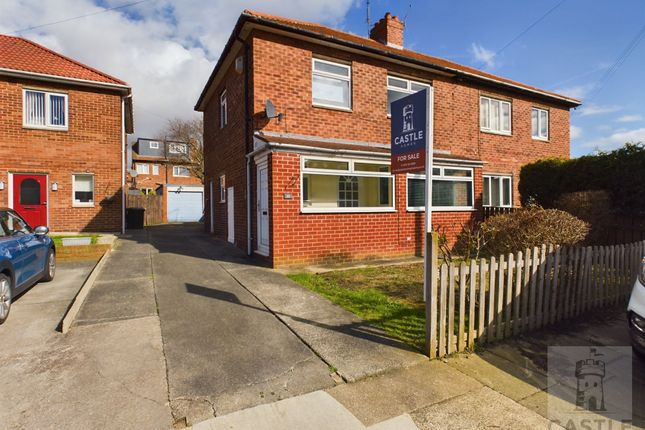 Thumbnail Semi-detached house for sale in Felton Drive, Forest Hall, Newcastle Upon Tyne