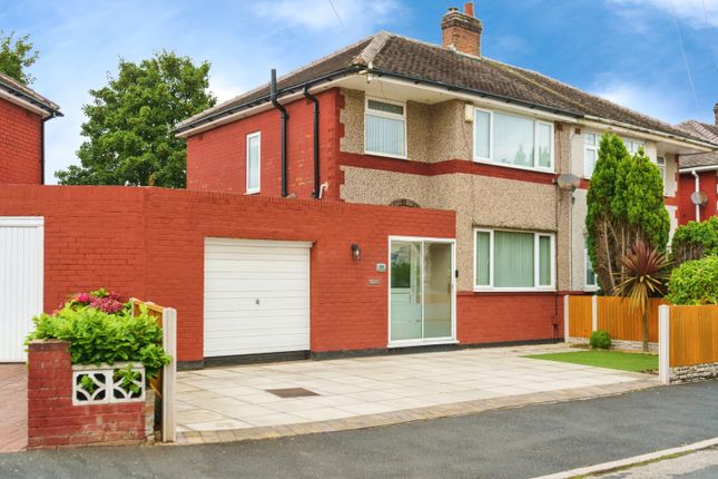 Thumbnail Semi-detached house for sale in Fairway Crescent, Wirral, Merseyside