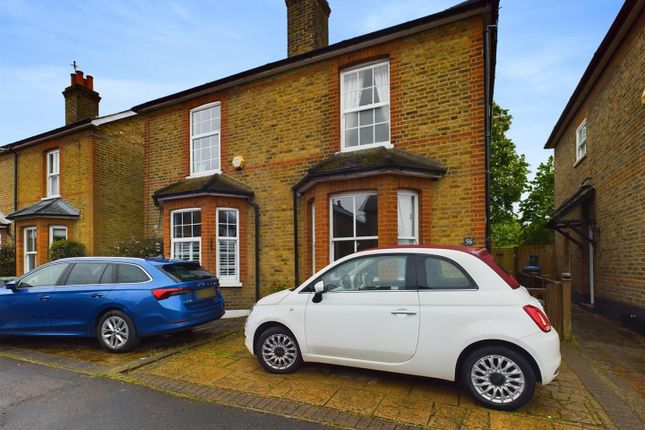 Thumbnail Semi-detached house for sale in Albany Road, Hersham, Walton-On-Thames