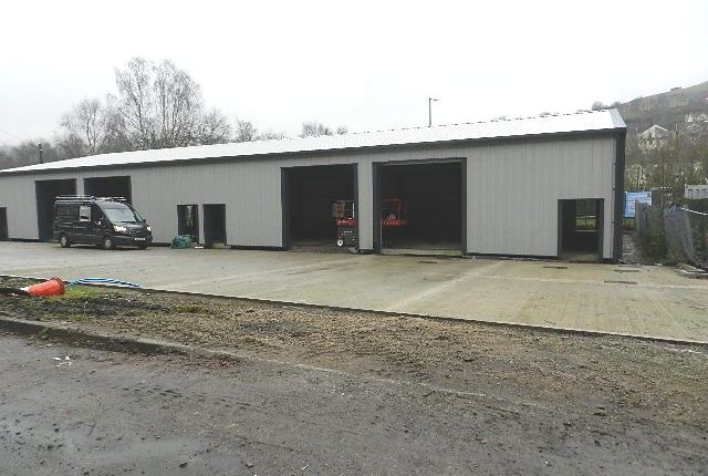 Light industrial to let in Lady Lewis Industrial Estate, Ynyshir Porth