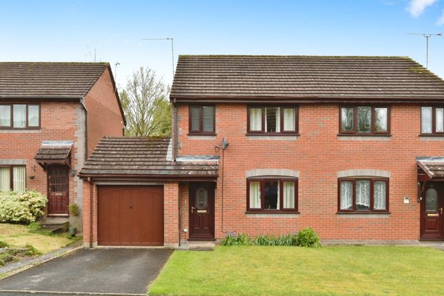 Thumbnail Semi-detached house for sale in Elkington Rise, Crewe, Cheshire