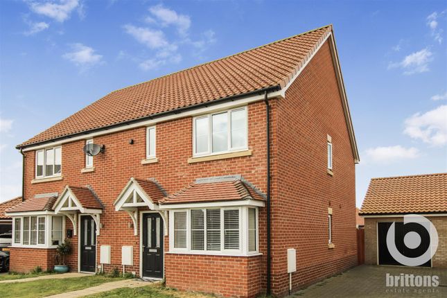 Semi-detached house for sale in Orchard Crescent, King's Lynn