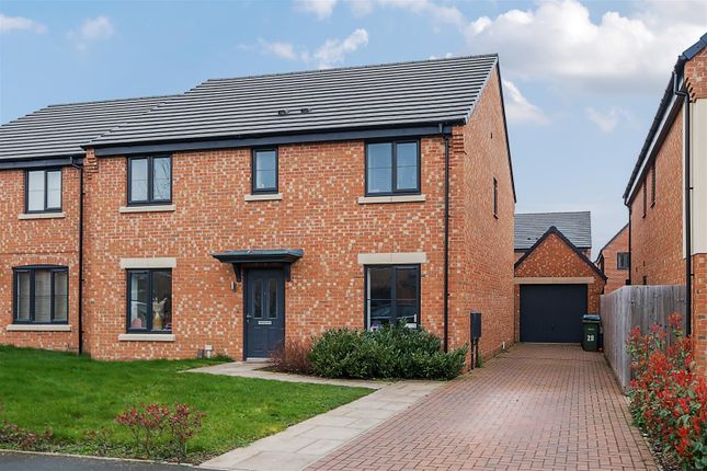 Thumbnail Semi-detached house for sale in Merlon Court, Stafford