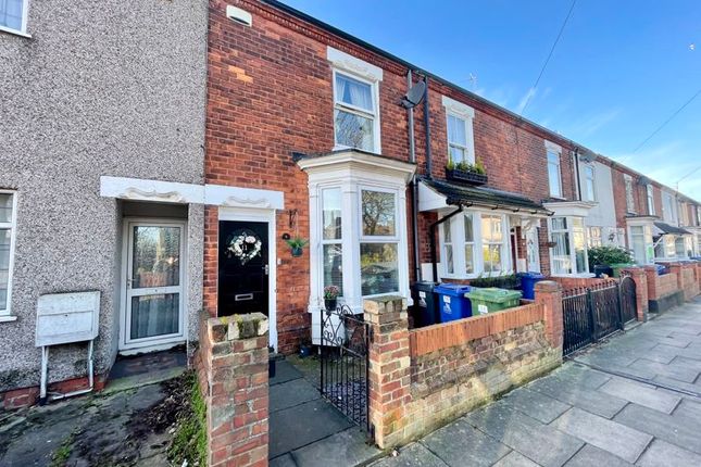 Thumbnail Terraced house for sale in Glebe Road, Cleethorpes