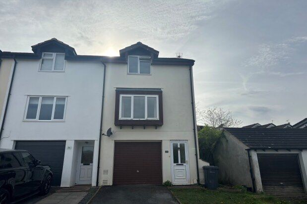 Thumbnail End terrace house to rent in Elliott Close, Exeter