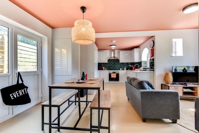 Bright And Modern Open-Plan Living Space Featuring...