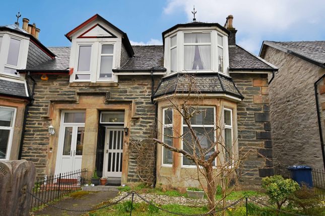 Semi-detached house for sale in Victoria Road, Dunoon
