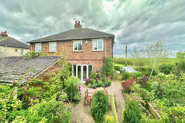 Semi-detached house for sale in Checkley Lane, Checkley, Nantwich, Cheshire