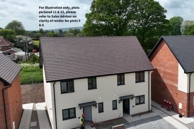 Thumbnail Semi-detached house for sale in Plot 5 The Coppice Ph2, Off Wyson Lane, Brimfield, Ludlow