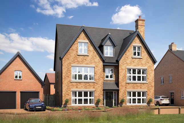 Thumbnail Detached house for sale in "The Oakwood" at Watermill Way, Collingtree, Northampton