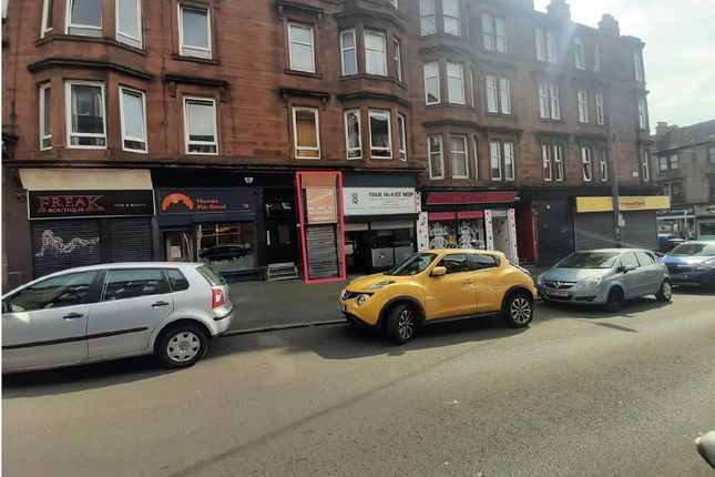 Thumbnail Retail premises for sale in 14 Hillfoot Street, Glasgow