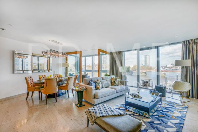 3-bed flat on 204, The Tower, One St George Wharf, £1,695,000