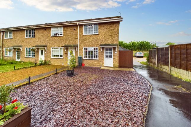 Thumbnail End terrace house for sale in Woodlands Drive, Thetford, Norfolk