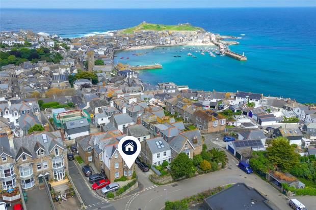 Thumbnail Flat for sale in Pednolver Terrace, St. Ives, Cornwall