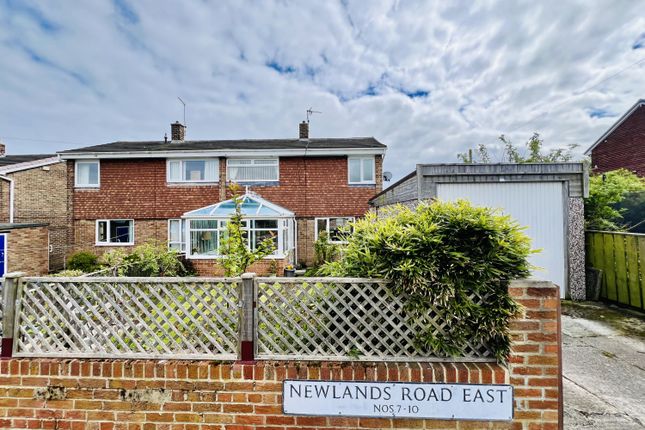 Thumbnail Semi-detached house for sale in Newlands Road East, Seaham, County Durham