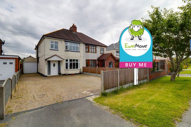 Thumbnail Semi-detached house for sale in Postern Road, Tatenhill, Burton-On-Trent, Staffordshire