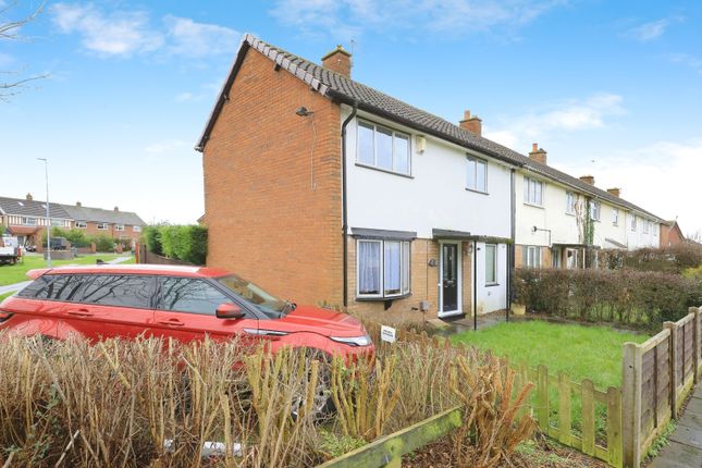 Thumbnail End terrace house for sale in Hilton Road, Featherstone, Wolverhampton