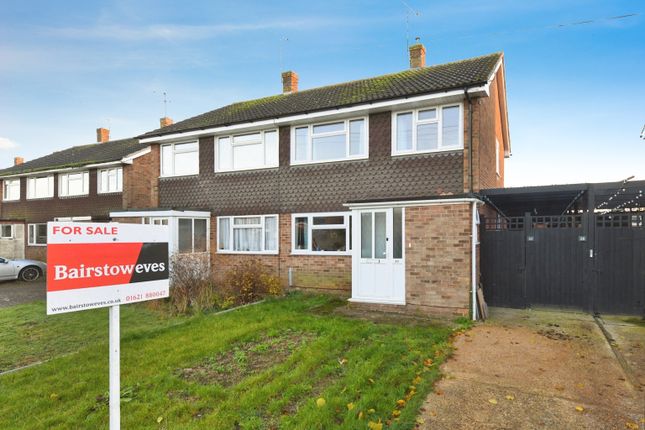 Thumbnail Semi-detached house for sale in Bate-Dudley Drive, Bradwell-On-Sea, Southminster, Essex