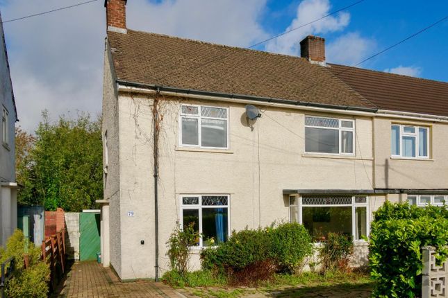 Thumbnail Semi-detached house for sale in Tennyson Road, Penarth