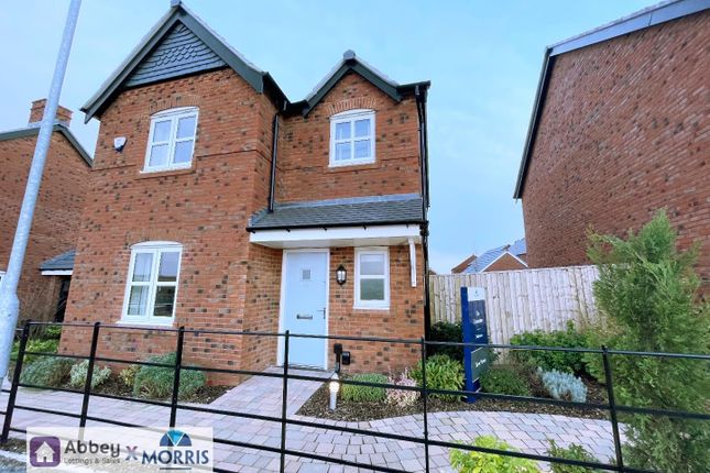 Thumbnail Detached house for sale in Harold Mosely Way, Hugglescote, Coalville