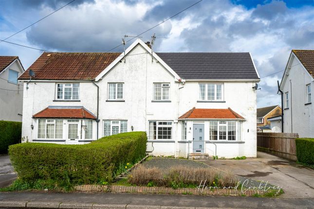 Semi-detached house for sale in Marshfield Road, Castleton, Cardiff
