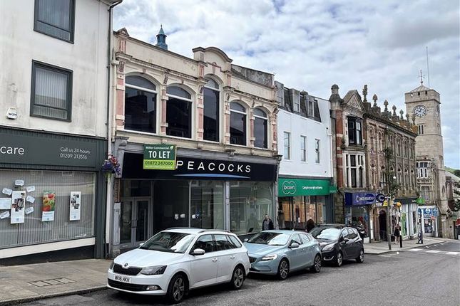 Retail premises for sale in Fore Street, Redruth