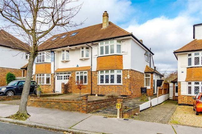 Thumbnail Semi-detached house for sale in Devonshire Way, Shirley, Croydon, Surrey