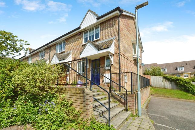 Thumbnail End terrace house to rent in Waterside Lane, Gillingham