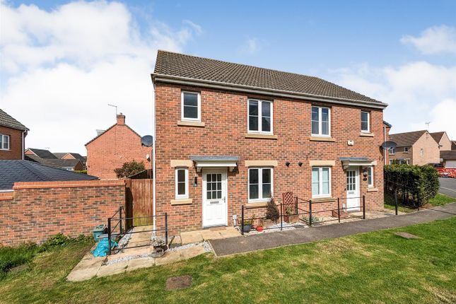 Thumbnail Semi-detached house for sale in Lapwing Close, Corby