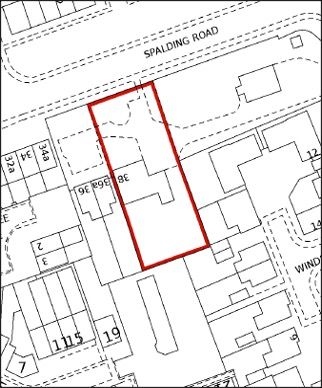 Thumbnail Land for sale in Spalding Road, Peterborough