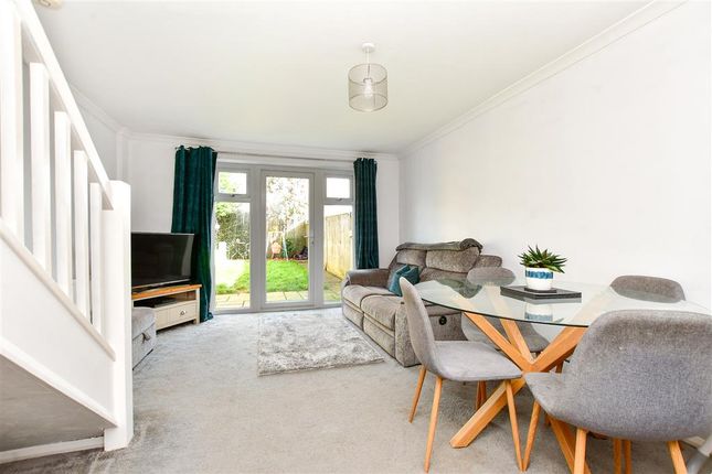 Terraced house for sale in Willowmead, Leybourne, Kent