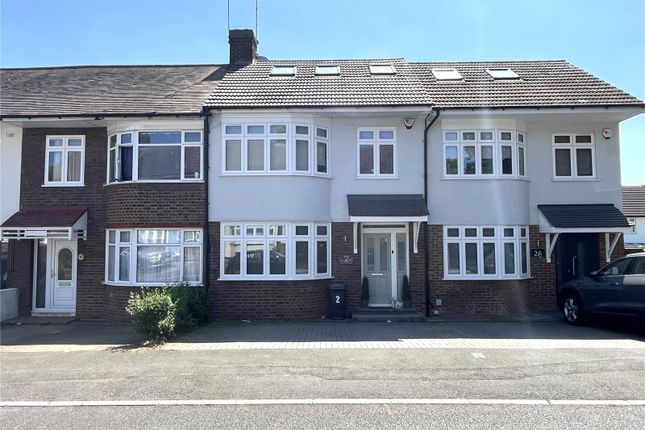 Thumbnail Terraced house for sale in Craven Gardens, Harold Wood, Romford