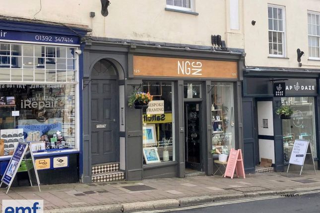 Thumbnail Retail premises for sale in Exeter, Devon