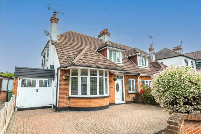Thumbnail Semi-detached house for sale in Elm Grove, Thorpe Bay, Essex
