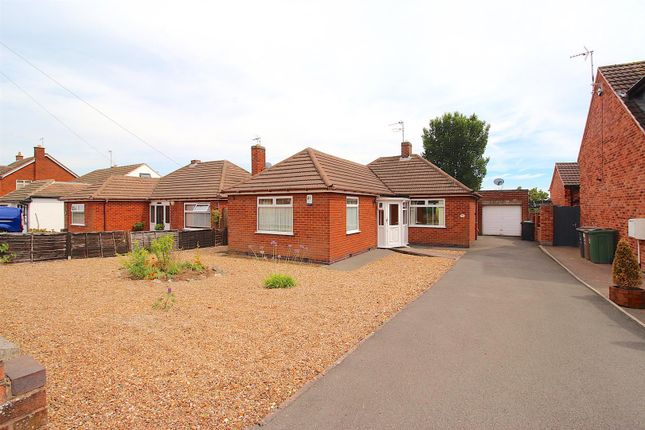 Thumbnail Detached bungalow for sale in Churchleys Avenue, Rearsby, Leicester