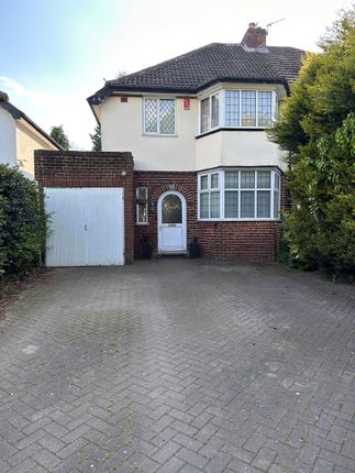Thumbnail Semi-detached house to rent in Chester Road North, Sutton Coldfield