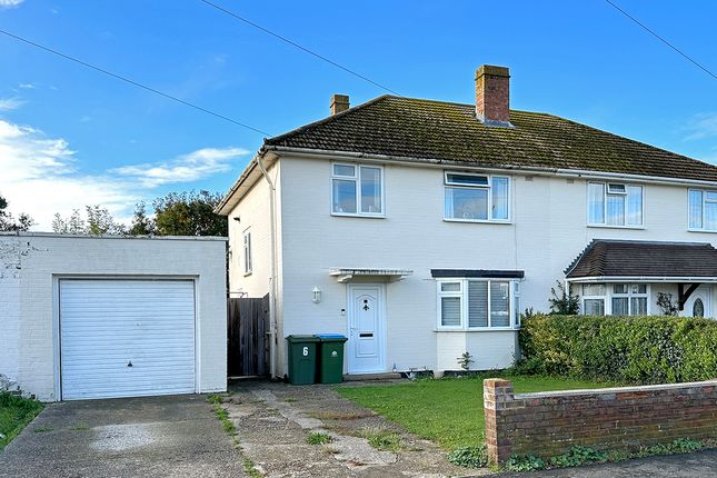 Semi-detached house for sale in Anson Road, Rose Green, Bognor Regis, West Sussex