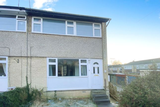 Thumbnail End terrace house for sale in Greenfield Gardens, Eastburn, Keighley, West Yorkshire