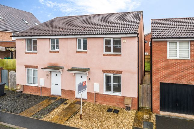 Thumbnail Semi-detached house for sale in Best Park, Cranbrook, Exeter