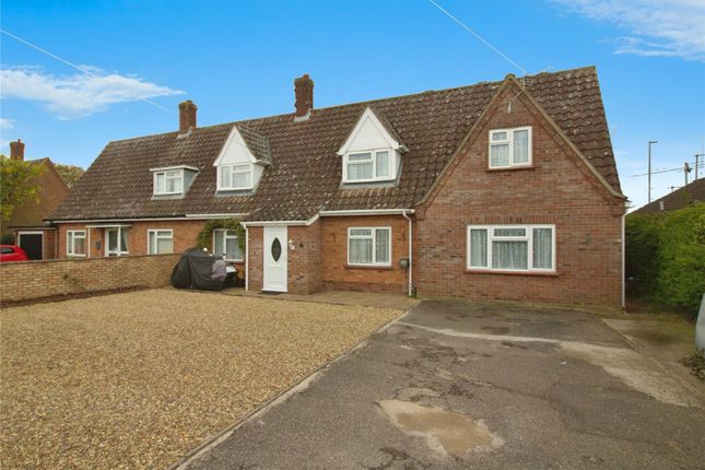 Semi-detached house for sale in Central Cottages, Station Lane, Hethersett, Norwich