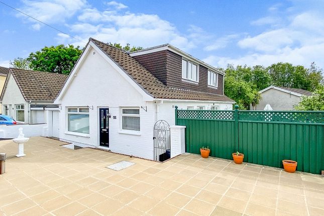 Thumbnail Detached bungalow for sale in Forest Close, Sarn, Bridgend County.
