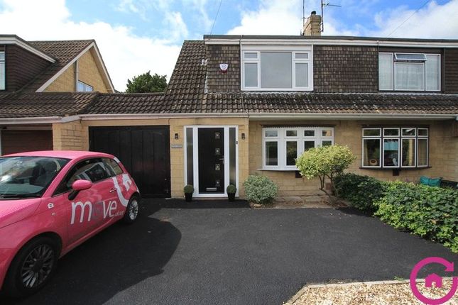 Thumbnail Semi-detached house for sale in Church Road, Swindon Village, Cheltenham