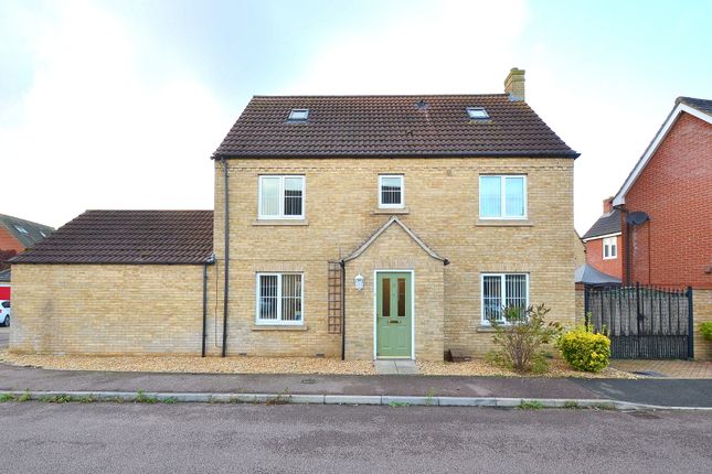 Thumbnail Detached house for sale in Bellamy Close, Eynesbury, St. Neots